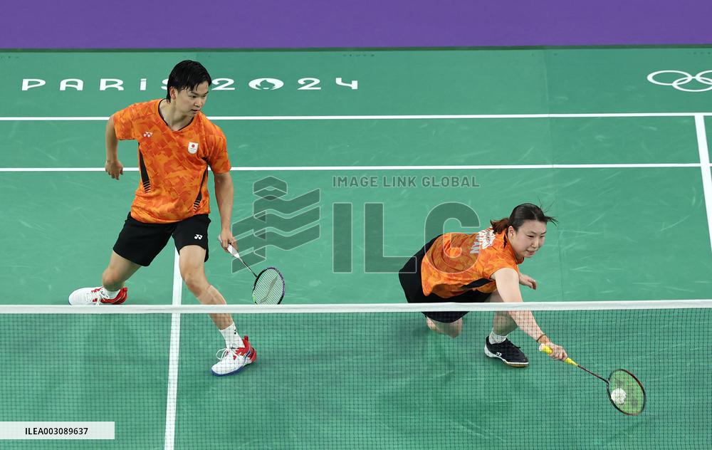 (PARIS2024) FRANCE-PARIS-OLY-BADMINTON