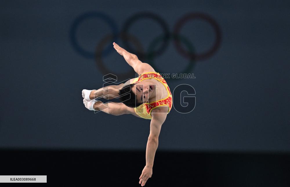 (PARIS2024) FRANCE-PARIS-OLY-TRAMPOLINE GYMNASTICS