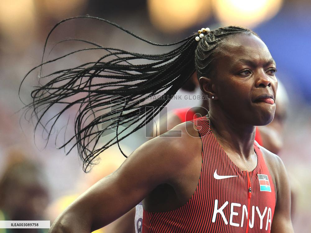 (PARIS2024) FRANCE-PARIS-OLY-ATHLETICS-800M-WOMEN