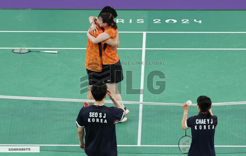 (PARIS2024) FRANCE-PARIS-OLY-BADMINTON