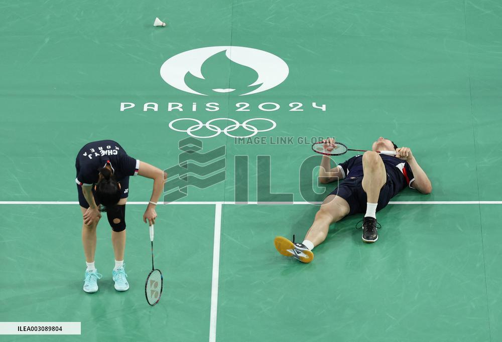 (PARIS2024) FRANCE-PARIS-OLY-BADMINTON