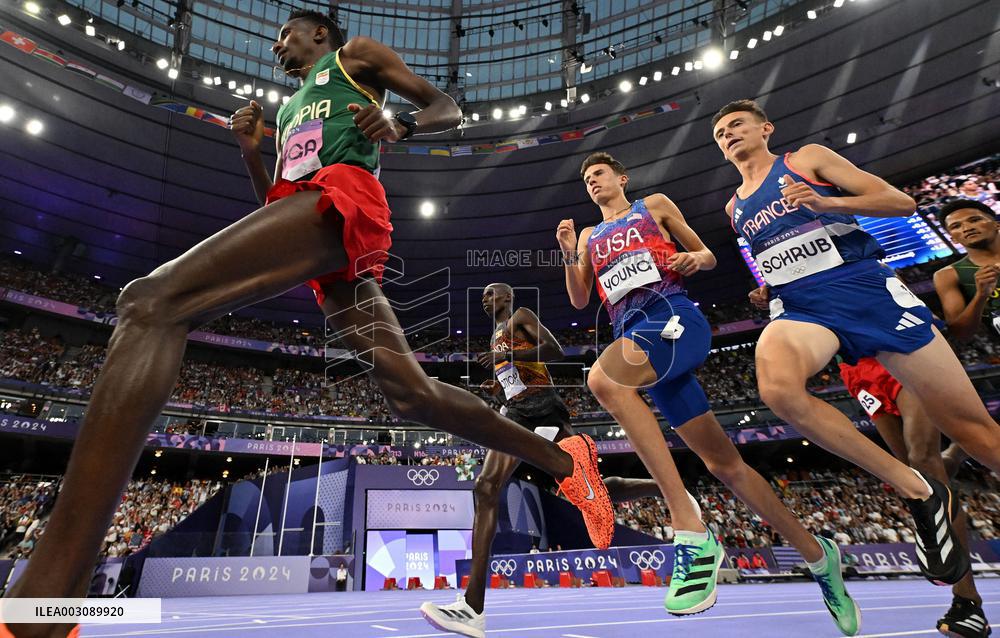 (PARIS2024) FRANCE-PARIS-OLY-ATHLETICS-10000M-MEN