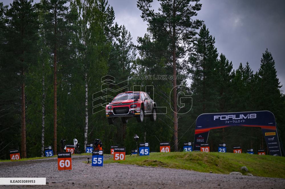 Rally race - Fia World Rally Championship  Wrc Secto Rally Finland  2024