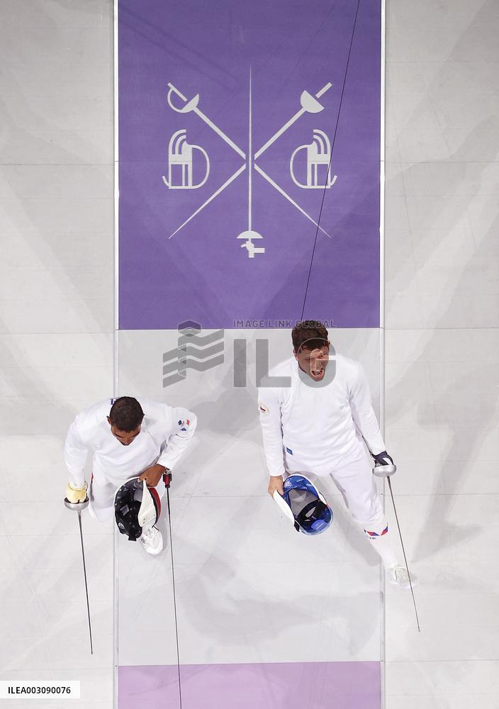 (PARIS2024) FRANCE-PARIS-OLY-FENCING