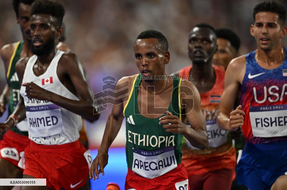 (PARIS2024) FRANCE-PARIS-OLY-ATHLETICS-10000M-MEN