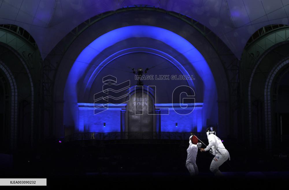 (PARIS2024) FRANCE-PARIS-OLY-FENCING