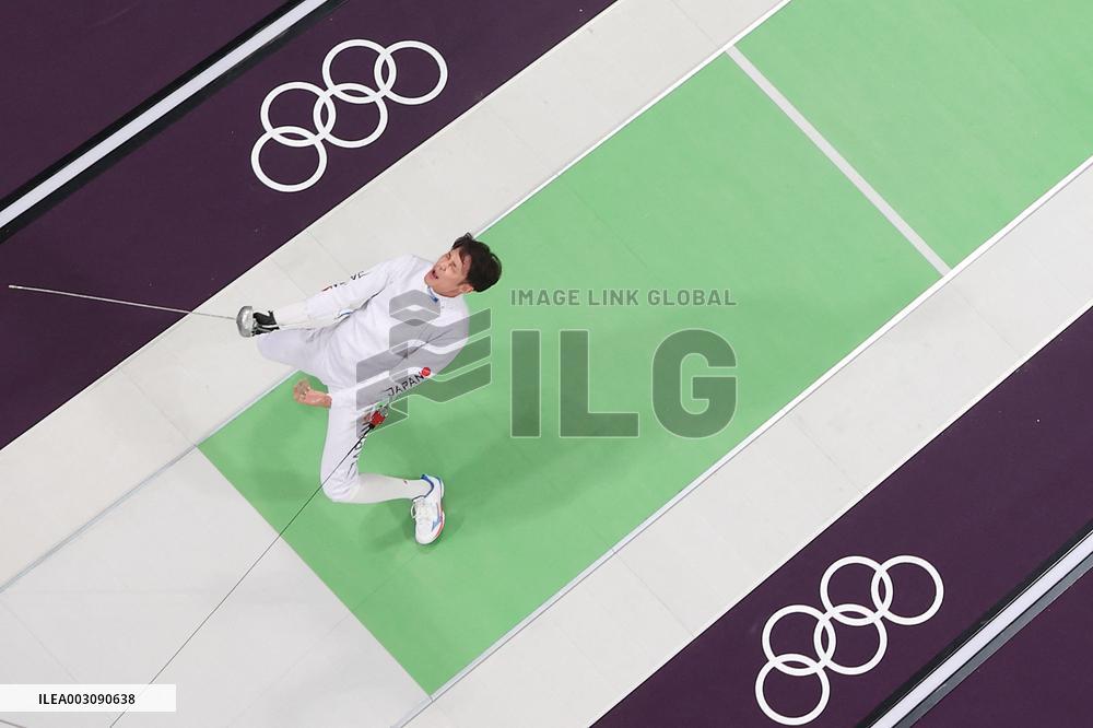(PARIS2024) FRANCE-PARIS-OLY-FENCING