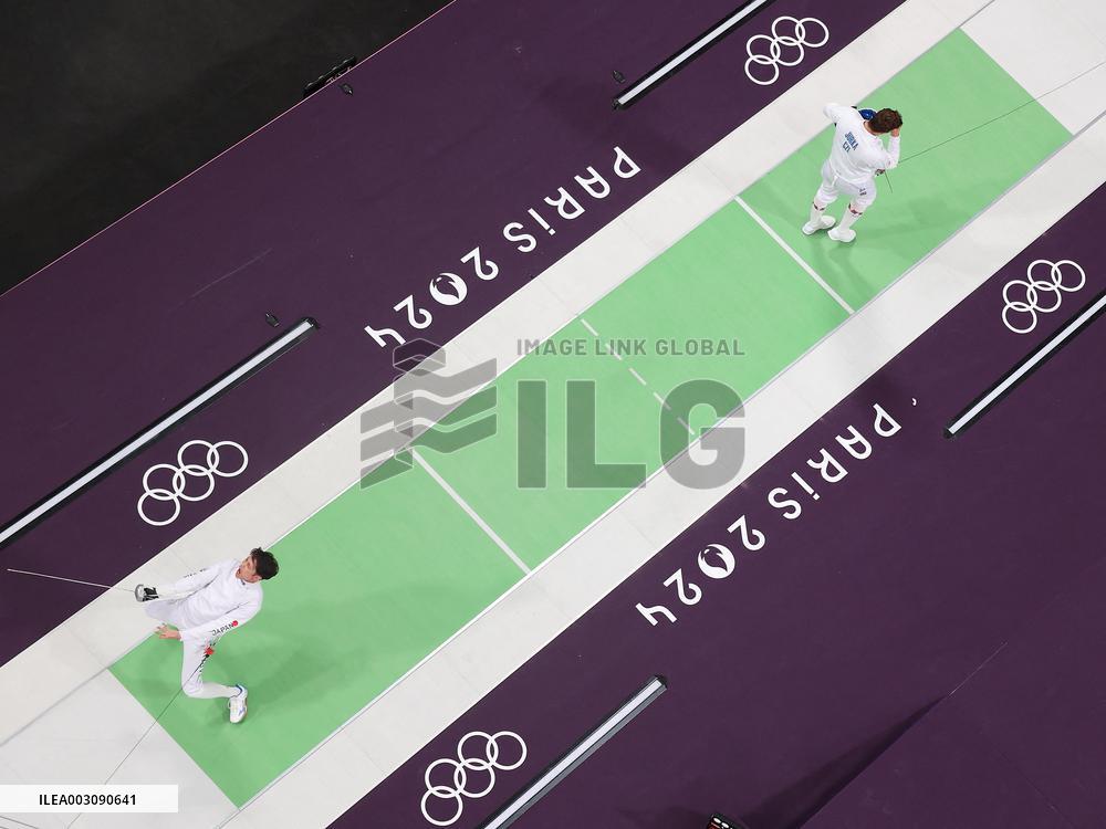 (PARIS2024) FRANCE-PARIS-OLY-FENCING