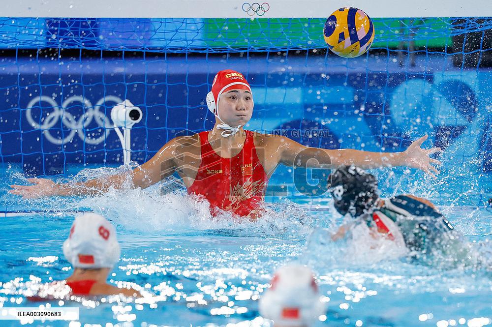 (PARIS2024) FRANCE-SAINT-DENIS-OLY-WATER POLO
