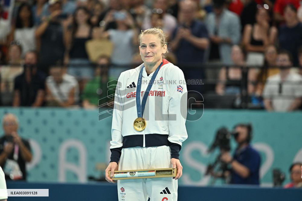 Paris 2024 - Bryony Page Wins Gold In Trampoline Gymnastics