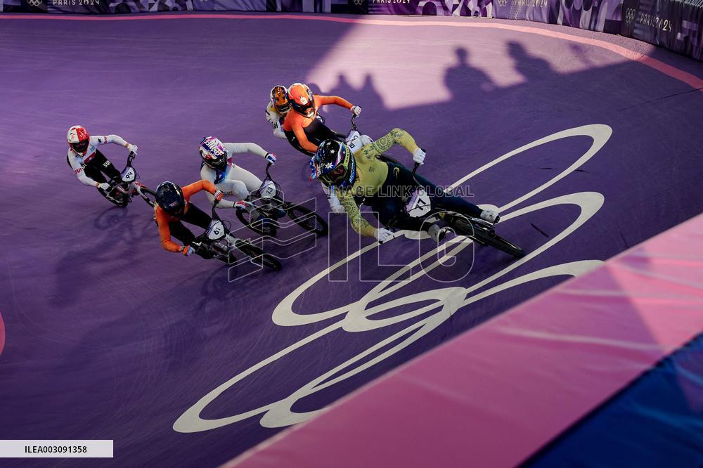 Paris 2024 - BMX - Saya Sakakibara Wins Gold