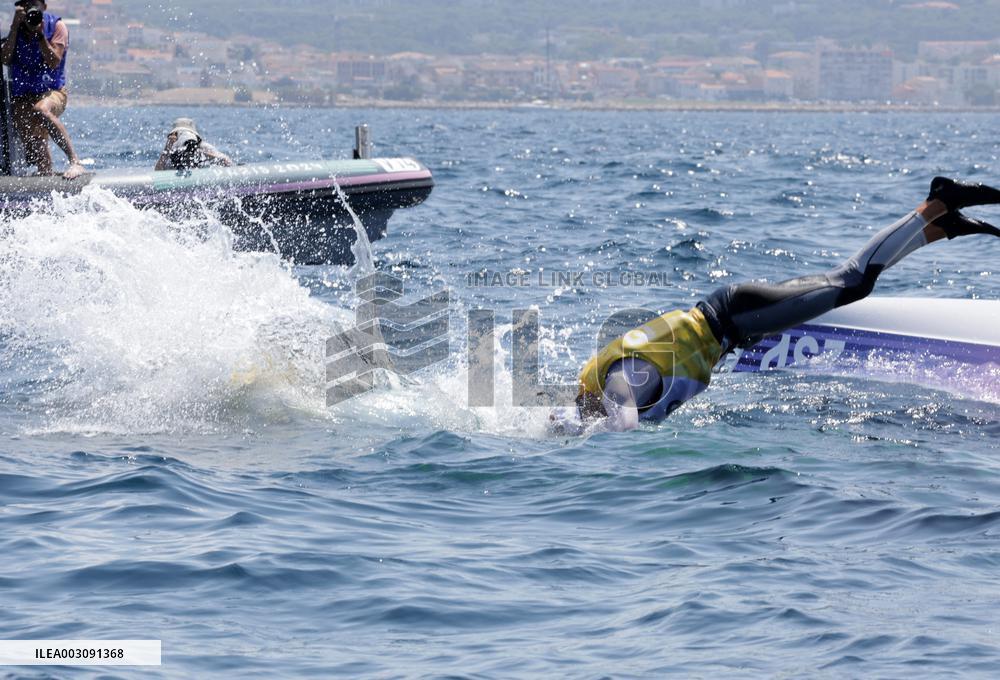 Paris 2024 - Men's Skiff 49Erfx Class Medal Race - Team Spain Wins Gold