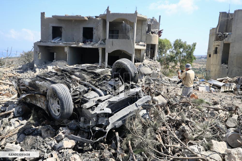 LEBANON-CHAMAA-ISRAEL-AIRSTRIKE