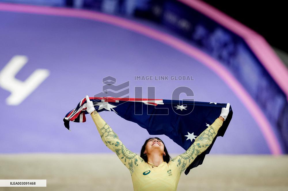 Paris 2024 - BMX - Saya Sakakibara Wins Gold