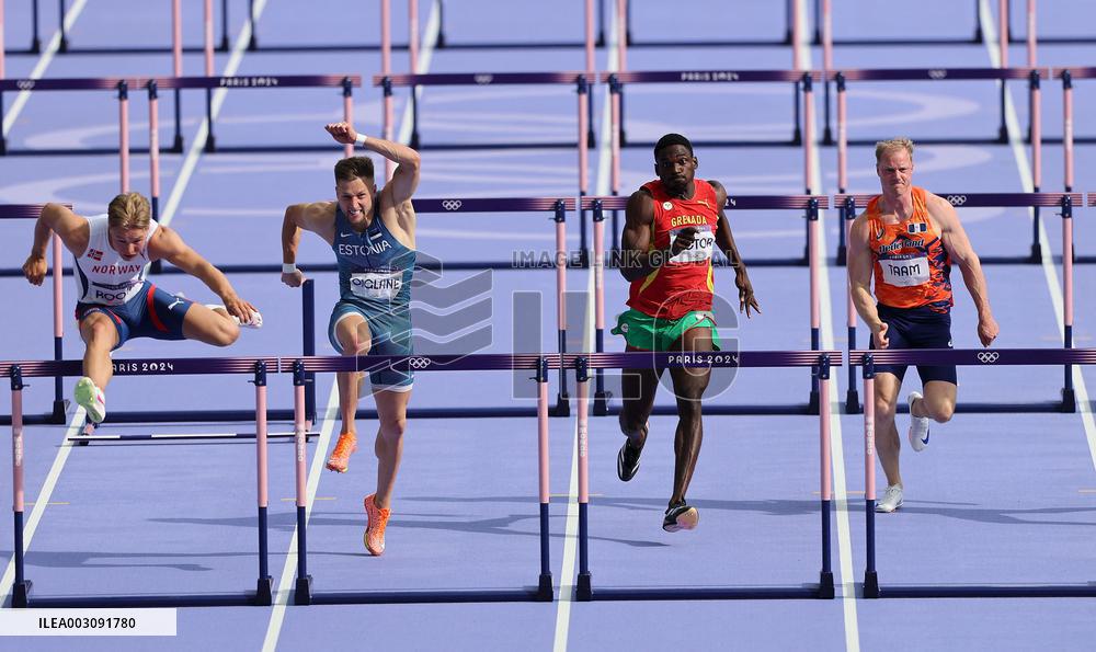 (PARIS2024) FRANCE-PARIS-OLY-ATHLETICS-DECATHLON-MEN