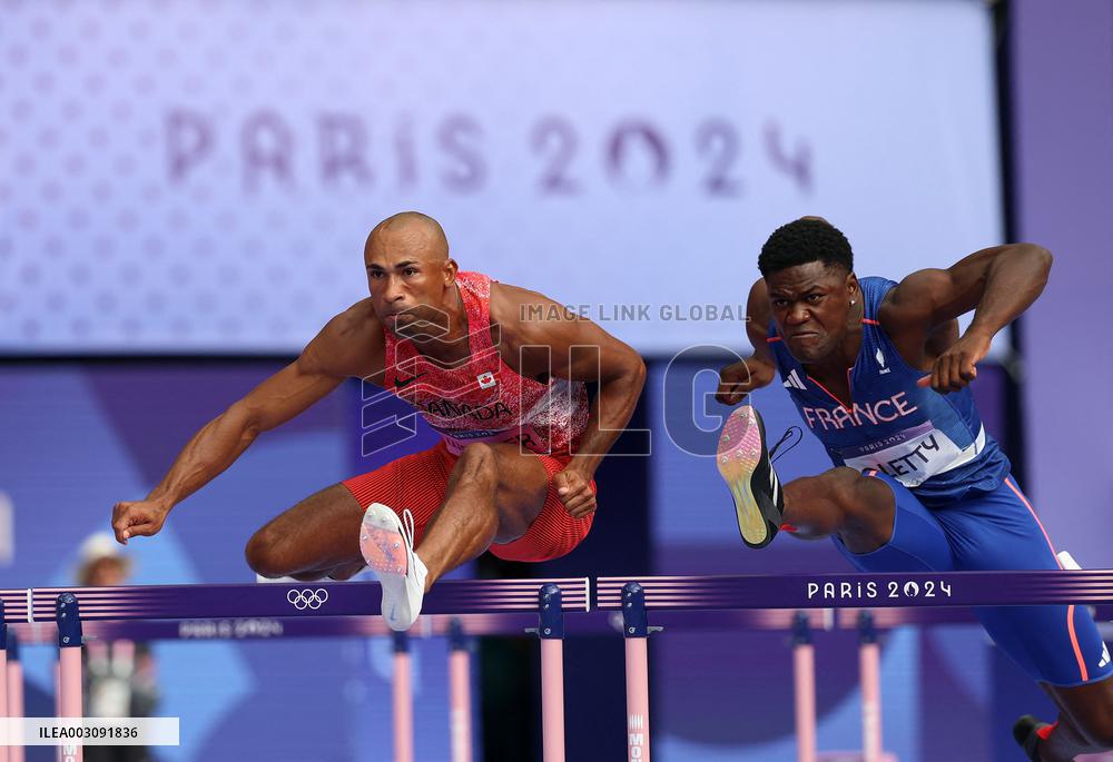 (PARIS2024) FRANCE-PARIS-OLY-ATHLETICS-DECATHLON-MEN