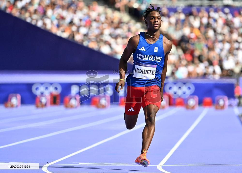 (PARIS2024) FRANCE-PARIS-OLY-ATHLETICS-100M-MEN