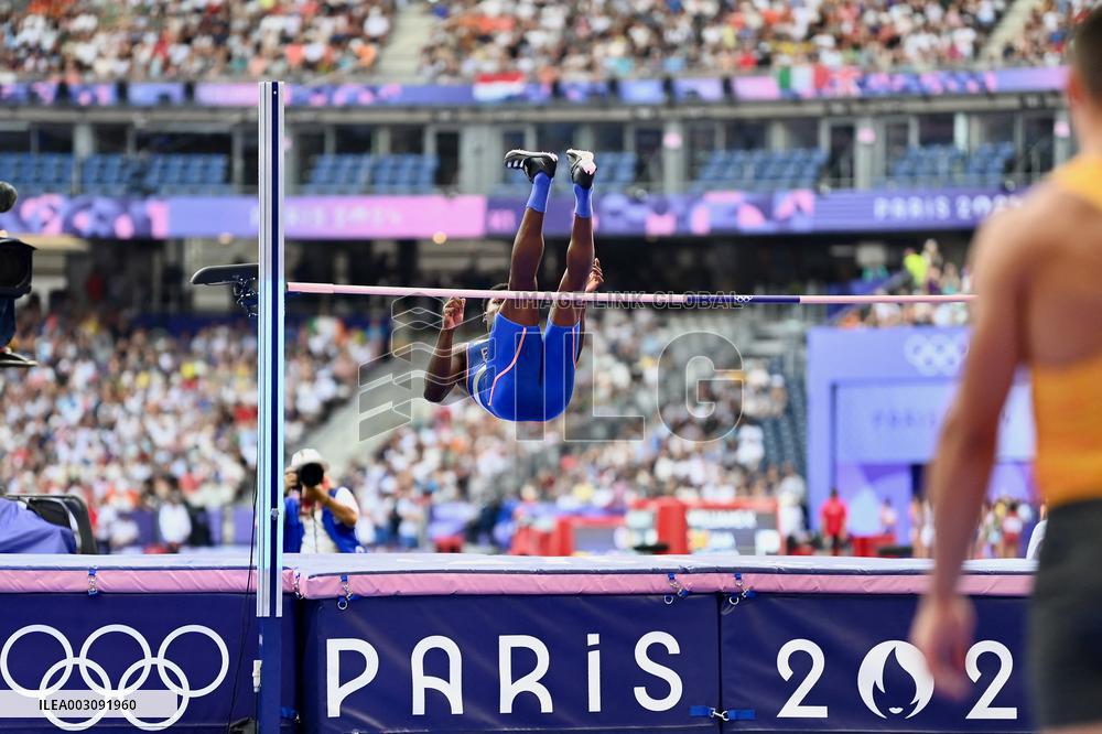 Paris 2024 - French Decathlon athlet Makenson Gletty Olympic Games