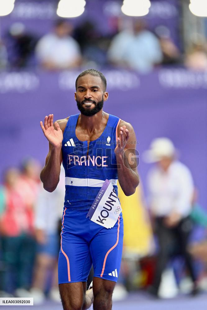 Paris 2024 - French Team at 4X400 mixte