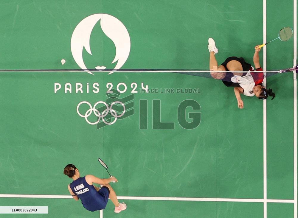 (PARIS2024) FRANCE-PARIS-OLY-BADMINTON