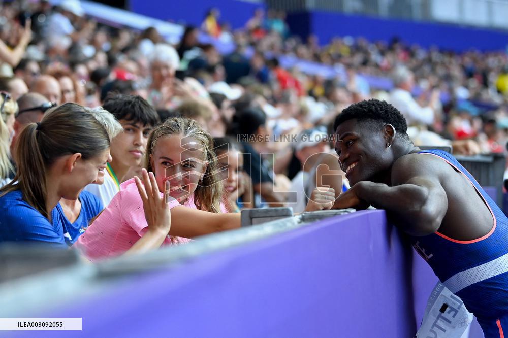Paris 2024 - French Decathlon athlet Makenson Gletty Olympic Games