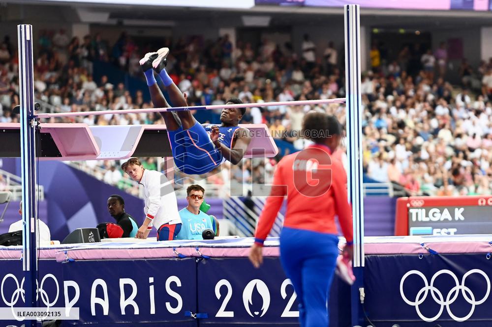 Paris 2024 - French Decathlon athlet Makenson Gletty Olympic Games