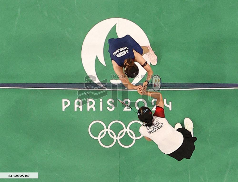 (PARIS2024) FRANCE-PARIS-OLY-BADMINTON