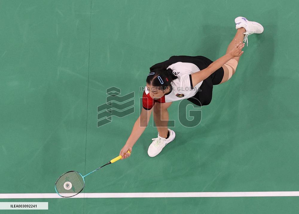 (PARIS2024) FRANCE-PARIS-OLY-BADMINTON