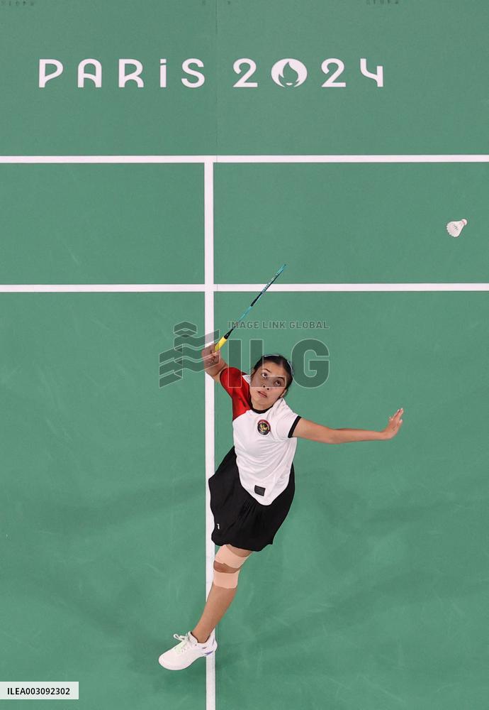 (PARIS2024) FRANCE-PARIS-OLY-BADMINTON