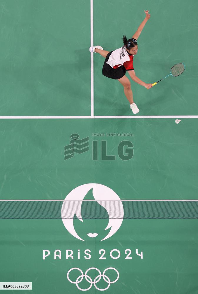 (PARIS2024) FRANCE-PARIS-OLY-BADMINTON