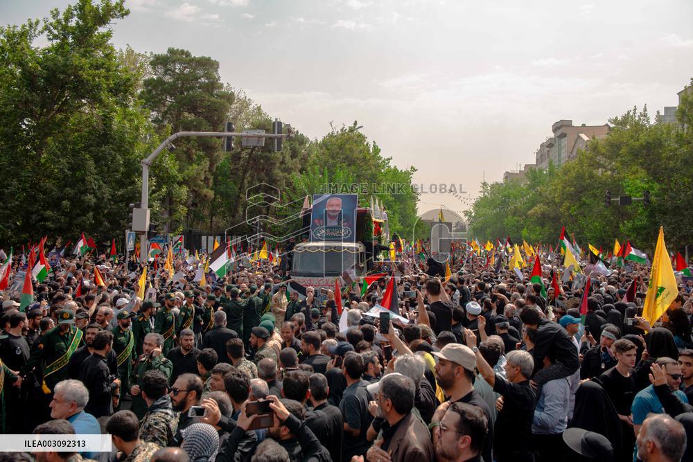 Funeral Procession For Hamas Leader Ismail Haniyeh - Tehran