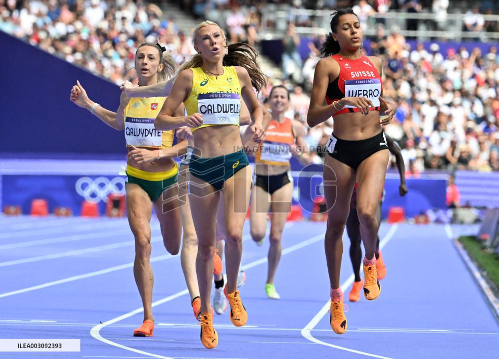(PARIS2024) FRANCE-PARIS-OLY-ATHLETICS-800M-WOMEN