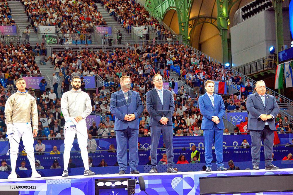 Olympic Games Paris 2024 - Fencing - Men's Sabre Individual Finals