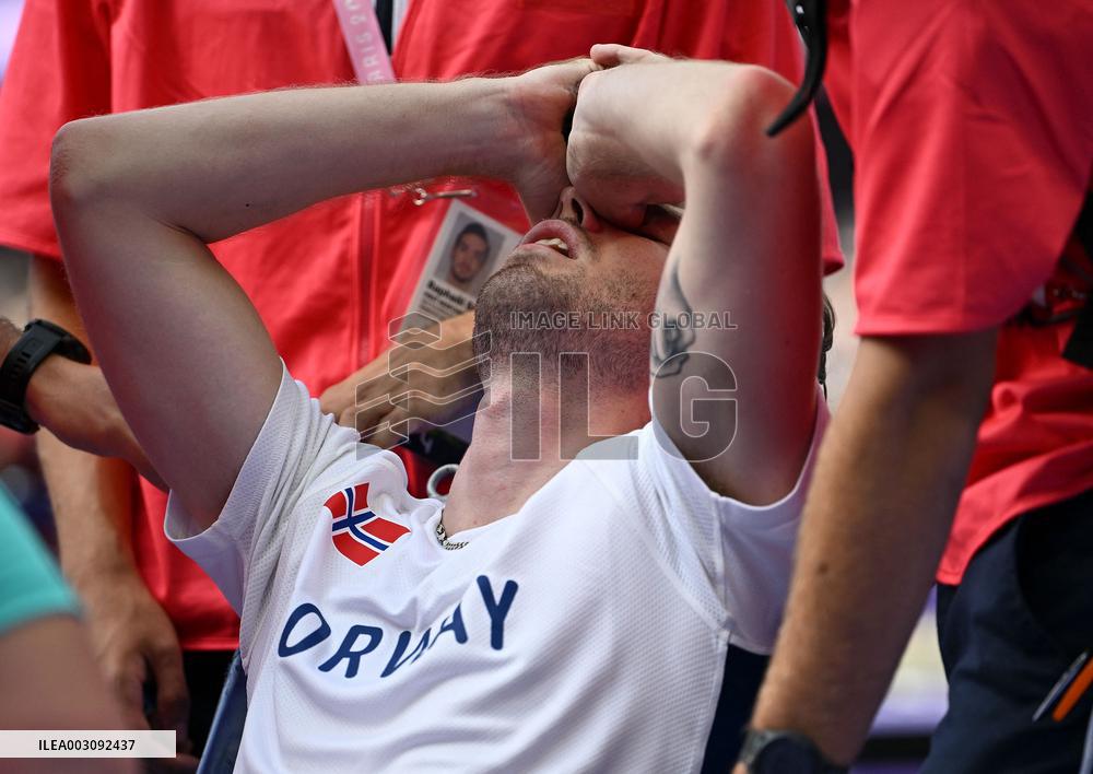 (PARIS2024) FRANCE-PARIS-OLY-ATHLETICS-POLE VAULT-MEN