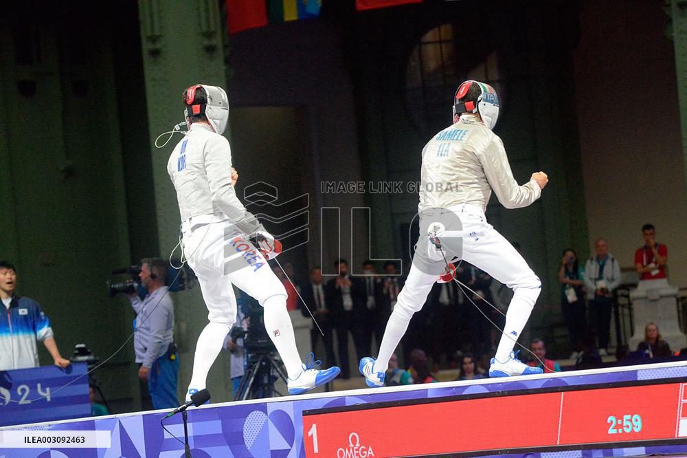 Olympic Games Paris 2024 - Fencing - Men's Sabre Individual Finals