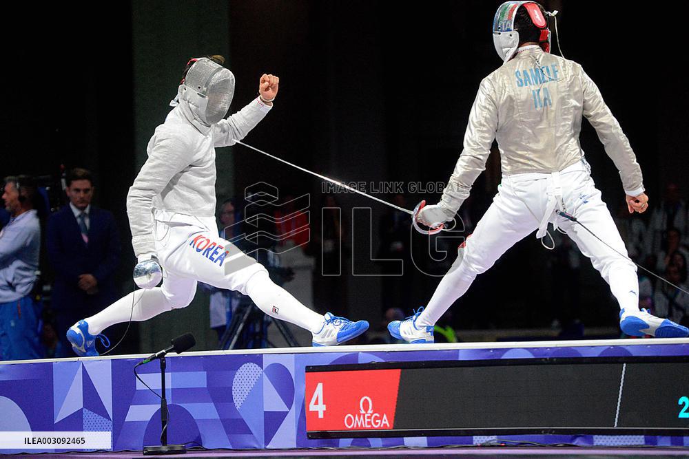 Olympic Games Paris 2024 - Fencing - Men's Sabre Individual Finals