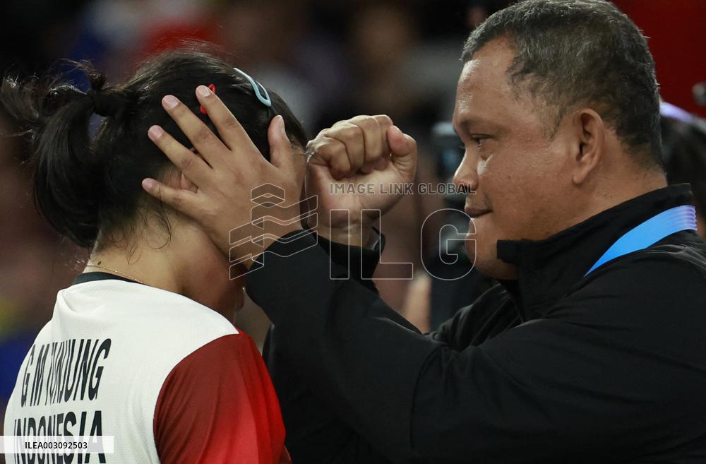 (PARIS2024) FRANCE-PARIS-OLY-BADMINTON