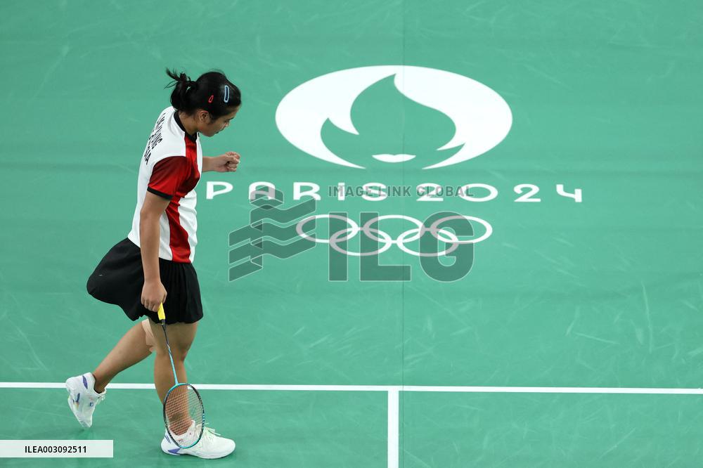 (PARIS2024) FRANCE-PARIS-OLY-BADMINTON