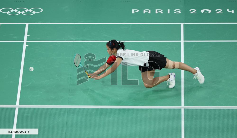 (PARIS2024) FRANCE-PARIS-OLY-BADMINTON