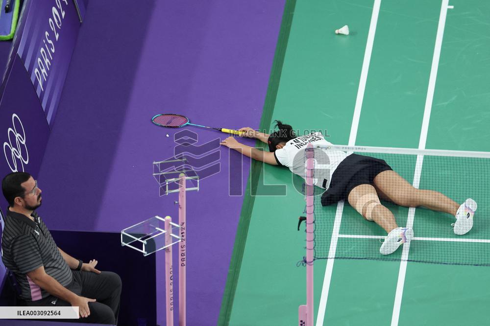 (PARIS2024) FRANCE-PARIS-OLY-BADMINTON