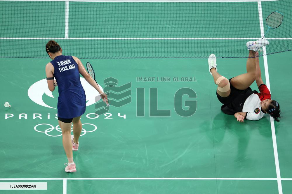 (PARIS2024) FRANCE-PARIS-OLY-BADMINTON