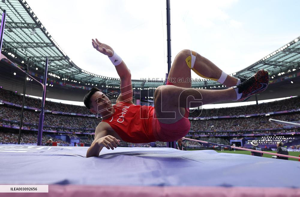 (PARIS2024) FRANCE-PARIS-OLY-ATHLETICS-POLE VAULT-MEN