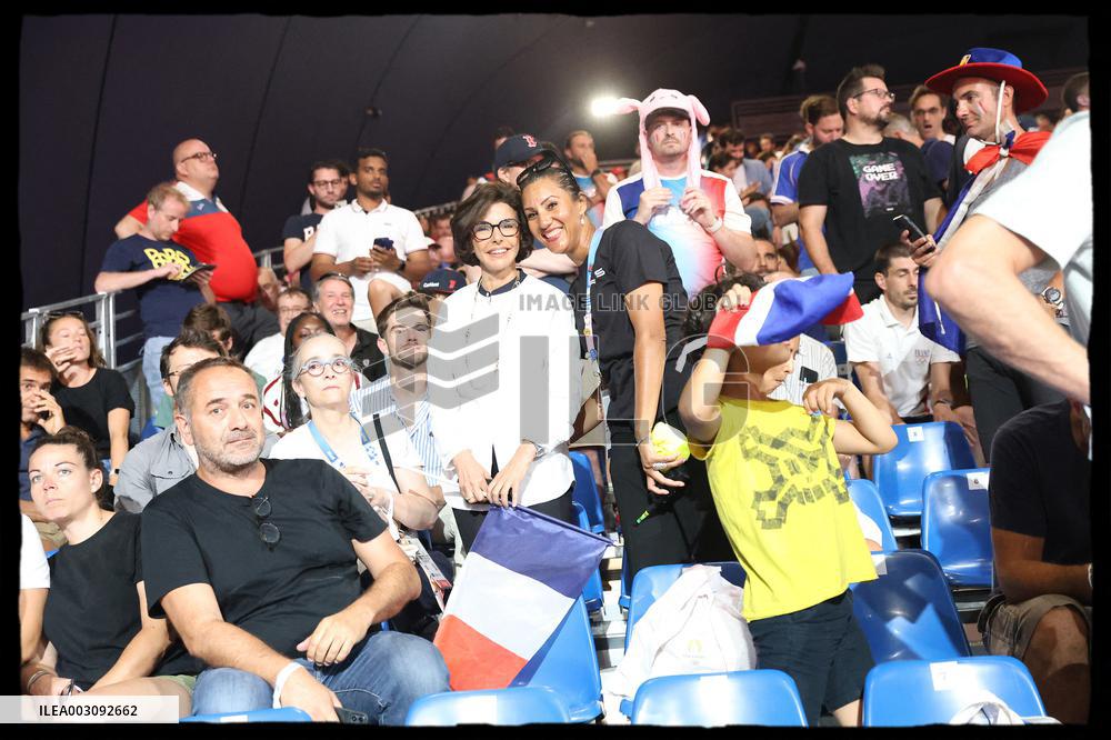 Paris 2024 - Rachida Dati at Teddy Riner Victory