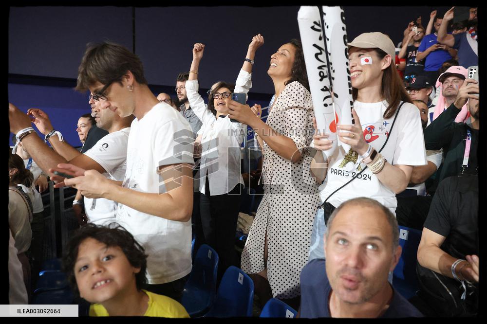 Paris 2024 - Rachida Dati at Teddy Riner Victory