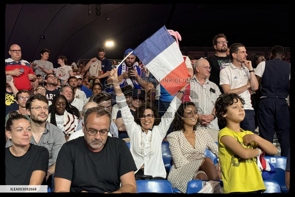 Paris 2024 - Rachida Dati at Teddy Riner Victory