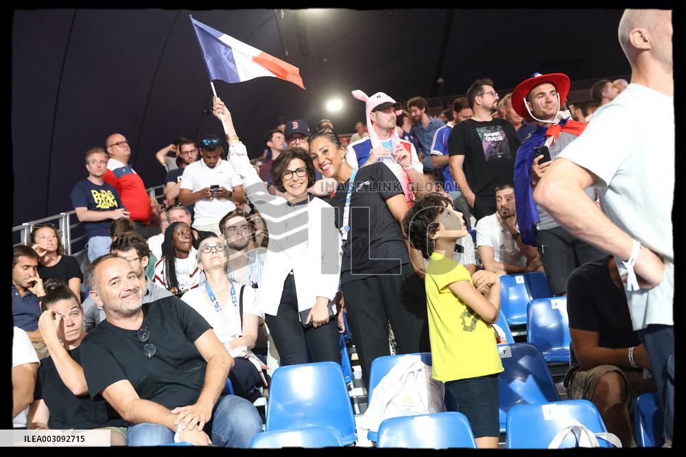 Paris 2024 - Rachida Dati at Teddy Riner Victory