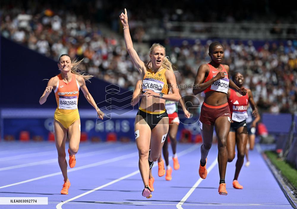(PARIS2024) FRANCE-PARIS-OLY-ATHLETICS-800M-WOMEN