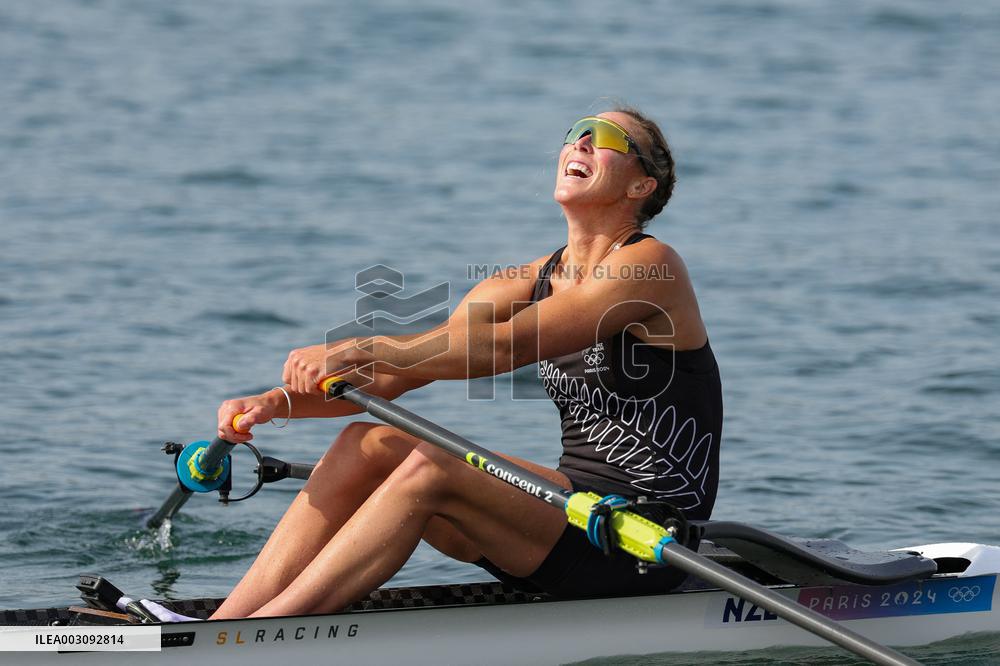 (PARIS2024) FRANCE-VAIRES-SUR-MARNE-OLY-ROWING