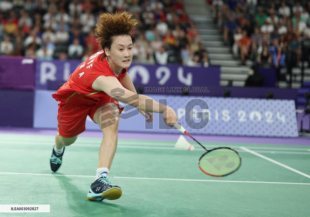 (PARIS2024) FRANCE-PARIS-OLY-BADMINTON