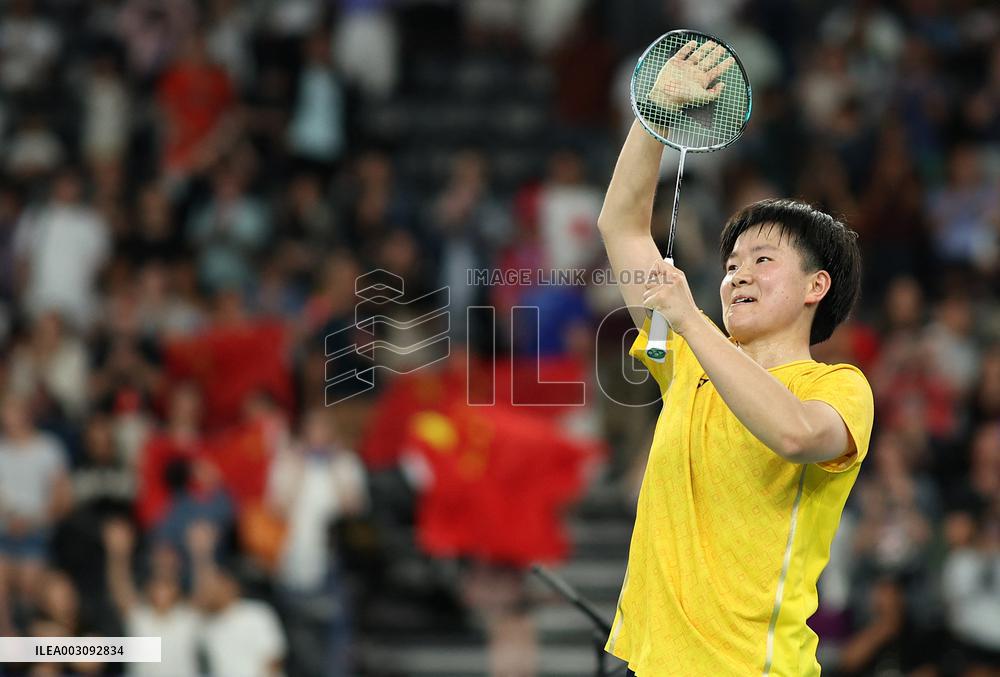 (PARIS2024) FRANCE-PARIS-OLY-BADMINTON